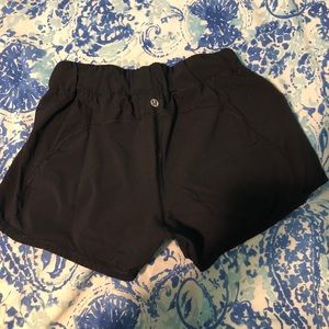 Lululemon Shorts with spandex built in and mesh